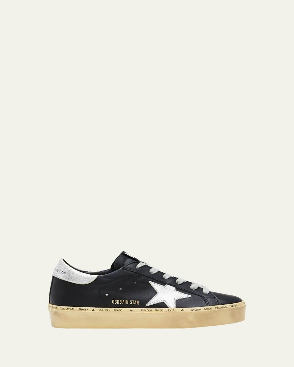 Hi Star Leather Low-Top Sneakers